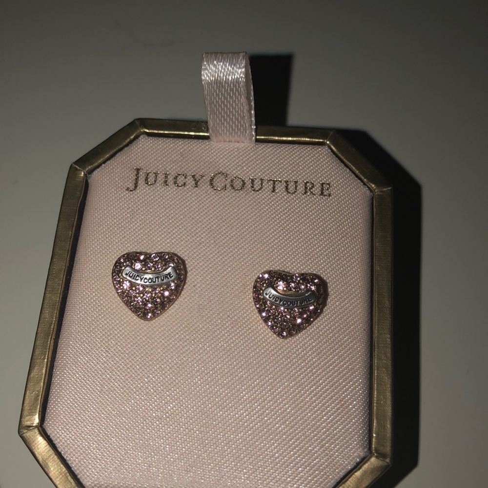 Never worn juicy couture earrings